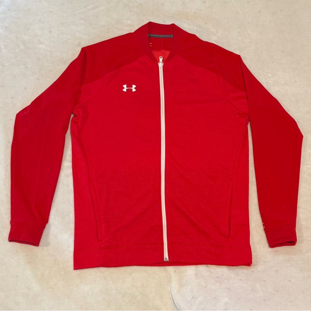 Under Armour Men's Vibrant Red Bomber Jacket